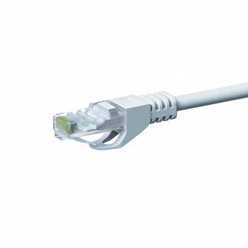 Câble réseau DSIT CAT 5e U/UTP RJ45 - 10 m - blanc - CCA