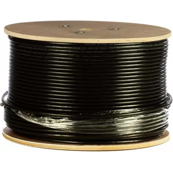 Câble extérieur DSIT DANICOM CAT6 UTP 305 m à conducteur massif et gaine PE (Fca) - noir
