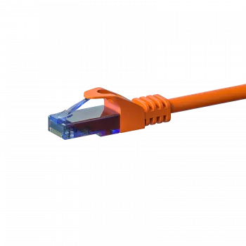 Câble réseau DSIT CAT6a 100 % cuivre - U/UTP - 5 mètres - orange (DC-U6A6-050)