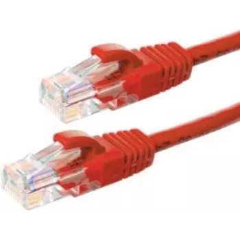 Câble réseau DSIT CAT6 100 % cuivre - U/UTP - 3 mètres - rouge (DC-65-030)