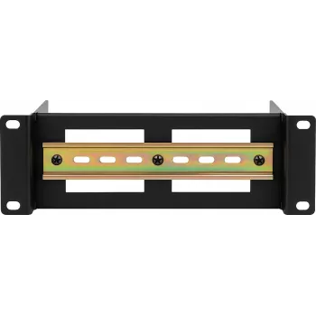 Rail DIN DSIT 2U pour armoires 10 pouces - profondeur réglable (DS10-DIN-2)