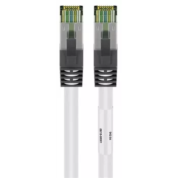 Câble réseau DSIT RJ45 S/FTP PiMF CAT 8 câble brut blanc 3 m
