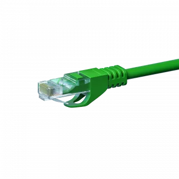 DSIT câble patch réseau CAT5e U/UTP, 3 m, vert, 100 % cuivre