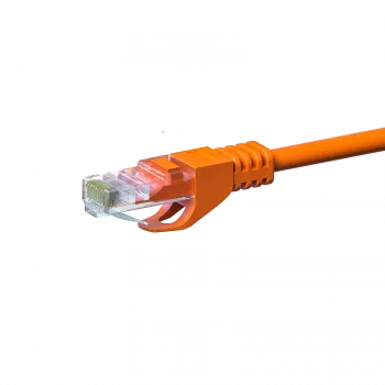 DSIT câble réseau CAT 5e U/UTP 5m orange CCA RJ45 câble patch Ethernet