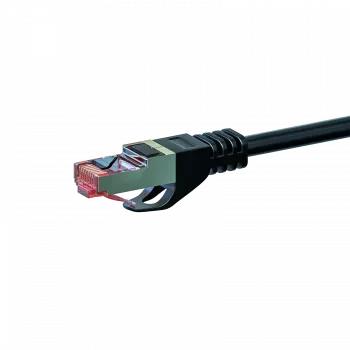 DSIT câble patch réseau CAT 6 S/FTP LSOH, 0,25m, noir (DC-S60-002)