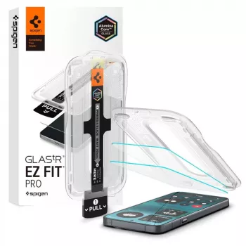 Film de protection d'écran Spigen Glas.tR EZ Fit Pro AC HD lot de 2 pour Nothing Phone 4a Pro - transparent, verre trempé