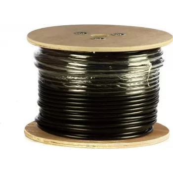 Câble extérieur DSIT DANICOM CAT6 UTP 100 m à conducteur massif, gaine PE, Fca