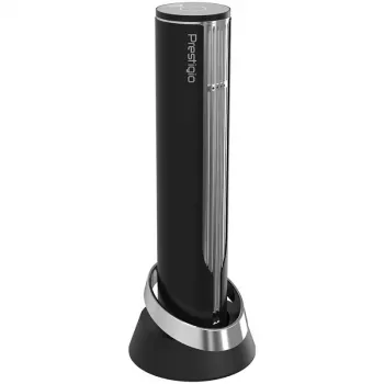 Ouvre-bouteille de vin automatique Prestigio Maggiore, noir/argent (PWO104SL)