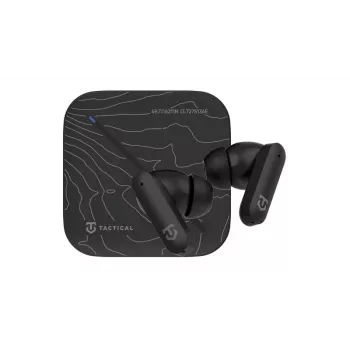 Écouteurs sans fil Tactical StrikePods Bahna CrudeOil True Wireless ANC avec mode faible latence, IPX5, batterie 35 h, Bluetooth 5.3, commande tactile, USB-C