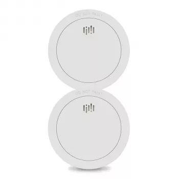 Alecto SD1030 2x détecteur de fumée avec pile d'une durée de 10 ans