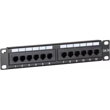 Panneau de brassage DSIT DS-10Patch5-12UTP 10 pouces 12 ports UTP CAT 5e