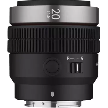 Objectif Samyang V-AF 20mm T1.9 pour Sony (F1213506101)