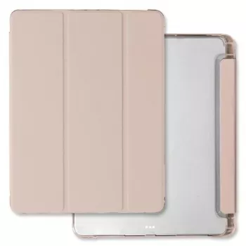Coque arrière transparente Mercury pour iPad Pro 11 (M4 2024 / M5 2025) - rose
