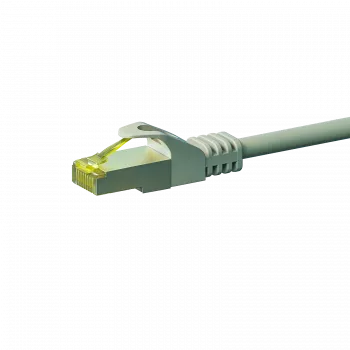 Câble de raccordement réseau RJ45 DSIT Cat.7 S/FTP PiMF, 0,5 m, gris (DC-71-005)