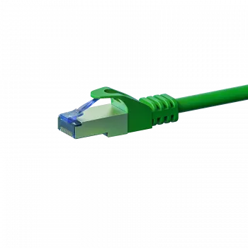 Câble de raccordement réseau DSIT CAT 6a S/FTP LSOH, 2 m, vert (DC-6A3-020)