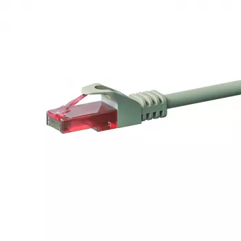 Câble réseau DSIT CAT6, U/UTP, 20 m, gris, 100 % cuivre (DC-61-200)