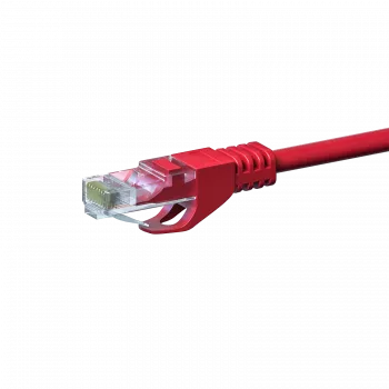 Câble réseau DSIT DC-55-020 CAT5e U/UTP, 2 m, rouge, 100 % cuivre