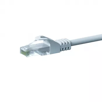Câble réseau DSIT CAT5e, U/UTP, 30 m, blanc, 100 % cuivre (DC-52-300)