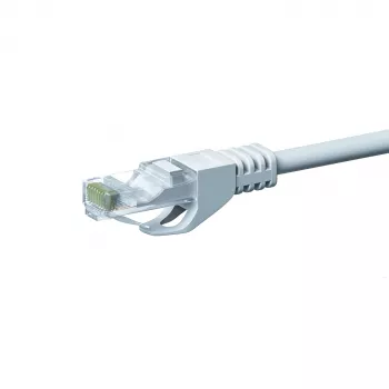 Câble réseau DSIT CAT5e, U/UTP, 30 m, blanc, 100 % cuivre (DC-52-300)