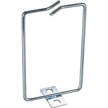 Anneau de gestion des câbles DSIT 80 x 120 mm acier noir