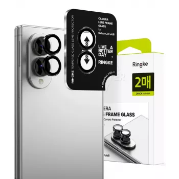 Ringke Cadre d'appareil photo lot de 2 pour Samsung Galaxy Z Fold 8 - Noir