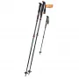 Bâtons de ski de randonnée Komperdell Carbon C2 Ultralight - noir/orange
