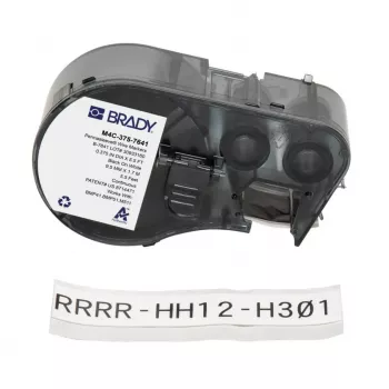 Étiquettes polyester Low-Profile BRADY BMP41/BMP51/BMP53/M511, blanches, 38,1 mm x 38,1 mm, 250 étiquettes/rouleau