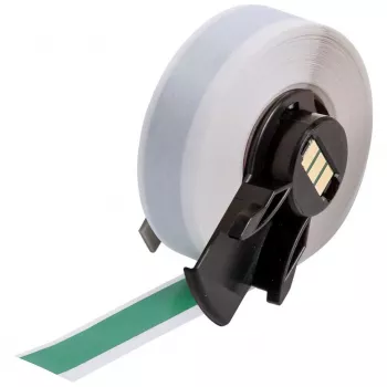 BRADY M6C-500-439-GR Multi-Purpose Vinyl Labels, 24mm, Red on White, 8m