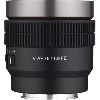 Objectif Samyang V-AF 75mm T1.9 FE pour Sony (F1414806101)