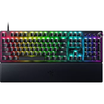 Clavier gamer filaire Razer Huntsman V3 Pro, disposition nordique, commutateurs optiques analogiques, noir (RZ03-04970600-R3N1)