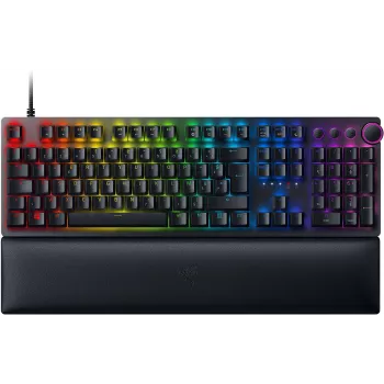Razer Huntsman V2 Wired Optical Gaming Keyboard, Linear Red Switch, Nordic layout, RGB, black (RZ03-03930600-R3N1)