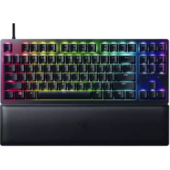 Clavier gamer optique filaire Razer Huntsman V2 Tenkeyless, switch Linear Red, disposition nordique, RGB (RZ03-03940700-R3N1)