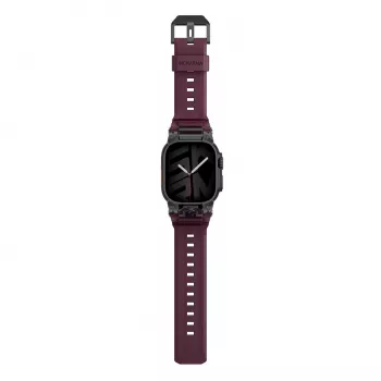 Bracelet Skinarma Talon pour Apple Watch Ultra 49mm bordeaux