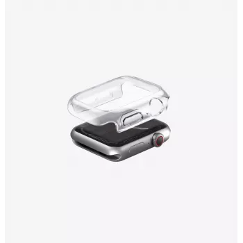 Coque hybride transparente UNIQ Garde Clear pour Apple Watch Series 7/8/9 41 mm