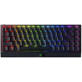 Clavier gamer mécanique sans fil Razer BlackWidow V3 Mini HyperSpeed 65% - Razer Yellow Switches, Chroma RGB, Bluetooth 5.0, USB-C, noir