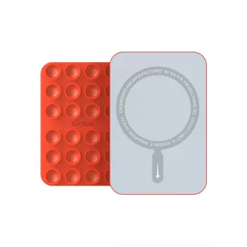 Support de téléphone à ventouse MagSafe SKINARMA Stax orange