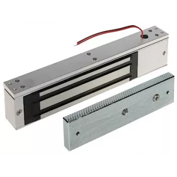 Serrure électromagnétique INNE ZE-320, force de maintien 300 kg, 12/24V DC, fail-safe, montage en saillie
