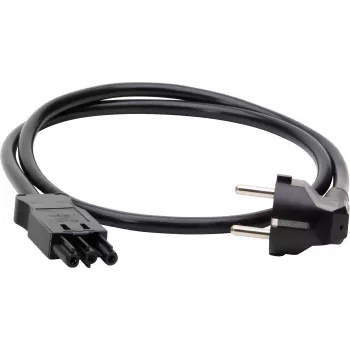 Rallonge à contact de protection KOPP ELEKTROTECHNIK, 1,5 mm², compatible GST18i3, 1 m, noir