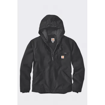 Carhartt Men's Washed Duck Sherpa-Lined Jacket