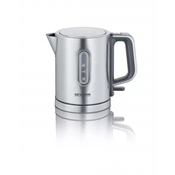 Bouilloire électrique Severin WK 3401 en acier inoxydable 1,7 L 2200 W argent