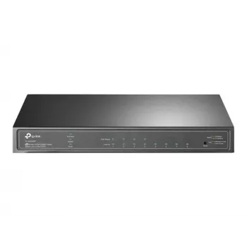 TP-Link Omada SG2008P Switch Gigabit Smart PoE+ 10 ports, 4× PoE+ 62W, 2× SFP, Cloud SDN, sans ventilateur, V3.3