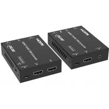 Extender KVM InLine® Cat.6, HDMI 4K/60Hz, 70m, ensemble
