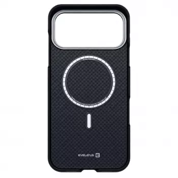 Coque MagSafe Evelatus Apple iPhone 18 Pro Max Carbon noire
