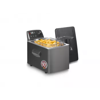 Friteuse Fritel Turbo SF 4551M 3200 W 4,5 L acier inoxydable noir