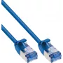 Câble patch slim InLine®, U/FTP PiMf, Cat.6A, bleu, 5 m