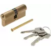 PSG 63.63535.MM Solid Brass Double Cylinder Lock 35/35 Polished Brass