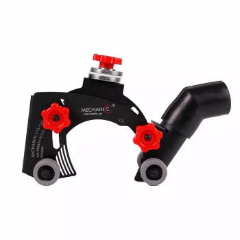 Accessoire de rainurage DISTAR pour meuleuse d'angle 115 mm-125 mm avec capot d'aspiration des poussières