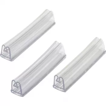 Manchons de repérage de fils BRADY DuraSleeve, B-345 polyoléfine, blancs, longueur 38,1 mm, pour fils 16-12 AWG, 250 par rouleau