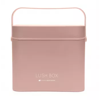 Valise de maquillage Rio CSBL-EU/1,1 Large Lush Box – boîte de beauté en aluminium avec plateaux à étages et fermoirs verrouillables, noire