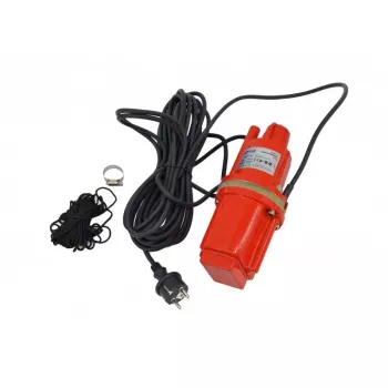 Pompe submersible pour eaux chargées AWTOOLS AW85014 avec interrupteur à flotteur, 750 W, 12500 L/h, hauteur de refoulement 8 m, câble 10 m